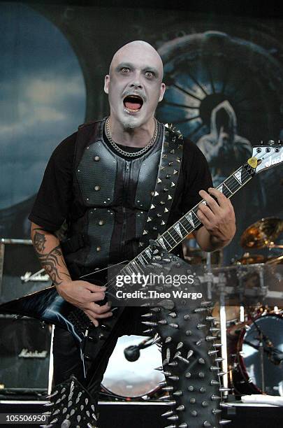 Dimmu Borgir during OzzFest 2004 Tour Opener at CTNow Meadows in Hartford, Conneticut, United States.