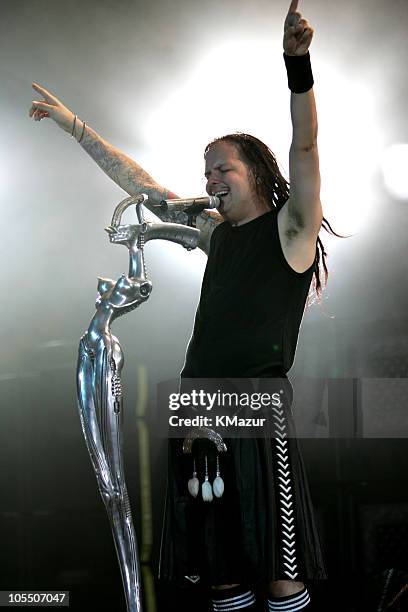 Jonathan Davis of Korn during "Projekt Revolution 2004" - Korn - August 2, 2004 at Jones Beach Theater in Wantagh, New York, United States.