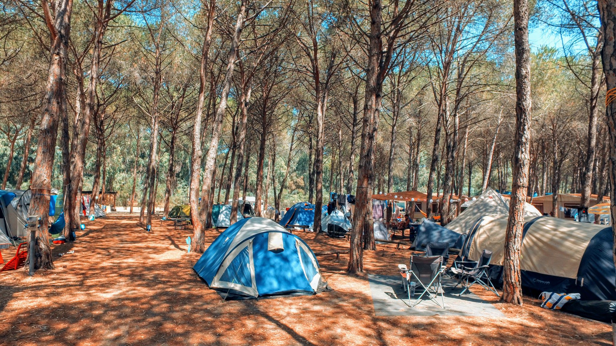 camping tent Italy