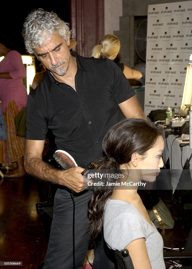 Olympus Fashion Week Spring 2006 - Nicole Miller - Front Row and Backstage