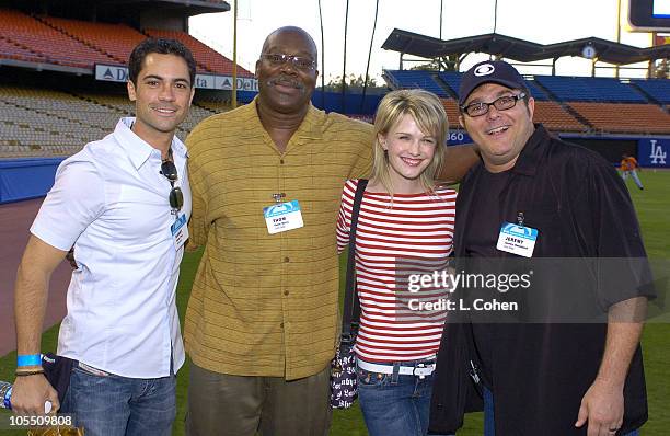 Danny Pino, Thom Barry, Kathryn Morris and Jeremy Ratchford of "Cold Case"