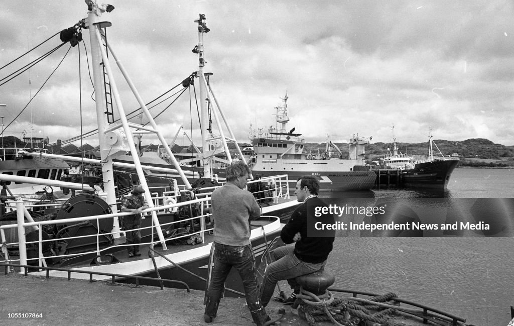 Killybegs Harbour 1988