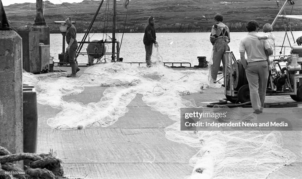 Killybegs Harbour 1988