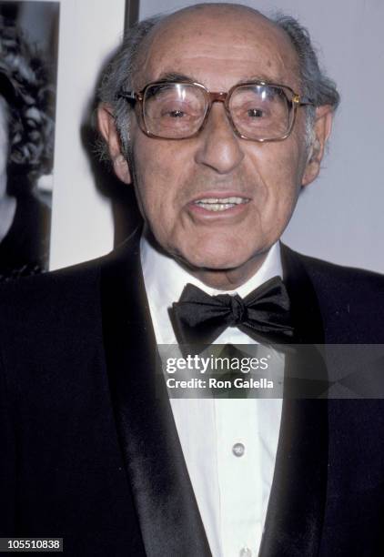 Alfred Eisenstaedt during International Center of Photography 12th Annual Awards at International Center of Photography in New York City, New York,...