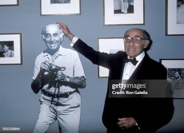 Alfred Eisenstaedt during International Center of Photography 12th Annual Awards at International Center of Photography in New York City, New York,...