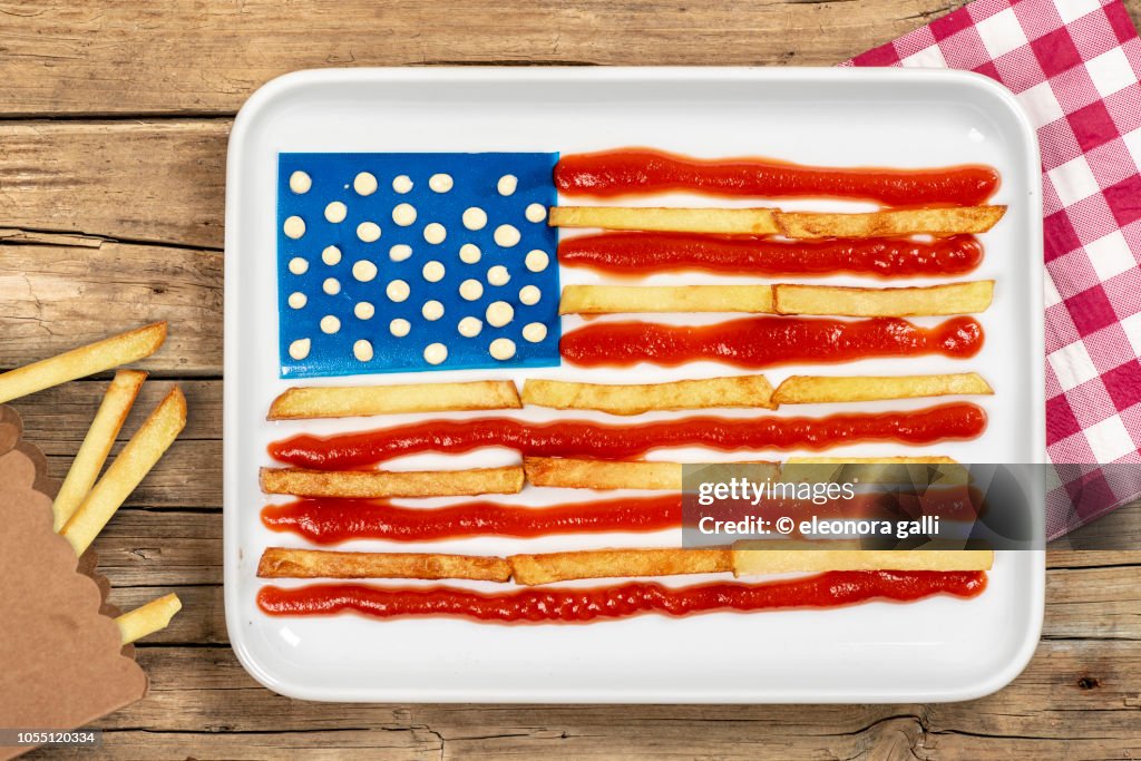 Usa Food flag
