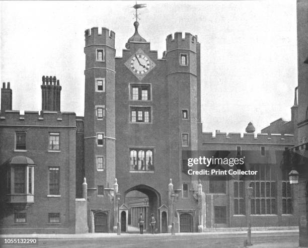 St James's Palace, London, 1894. St James's Palace in the City of Westminster, is the London residence of several members of the royal family. From...