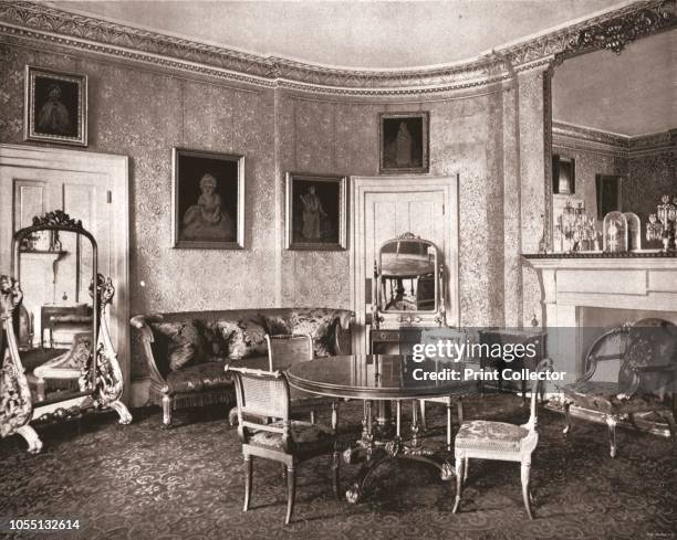 The Audience Chamber, St. James's Palace, London, 1894. Room sometimes called the Queen's Closet. St James's Palace in the City of Westminster is the...