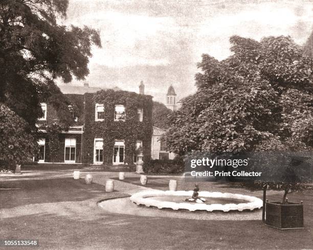 Cambridge Cottage, Kew Green, London, 1894. Residence of Prince George, Duke of Cambridge . The house became part of Kew Gardens in 1904. From...