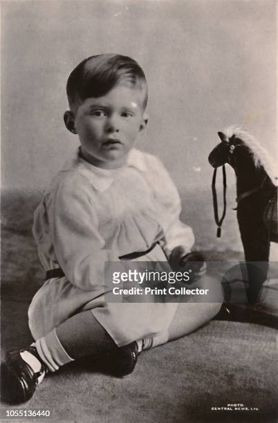 Princess Mary's Elder Son, The Hon. Geo. Henry Hubert Lascelles', circa 1926. George Lascelles, 7th Earl of Harewood , son of Mary, Princess Royal,...