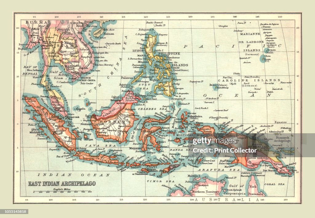 Map Of The East Indian Archipelago