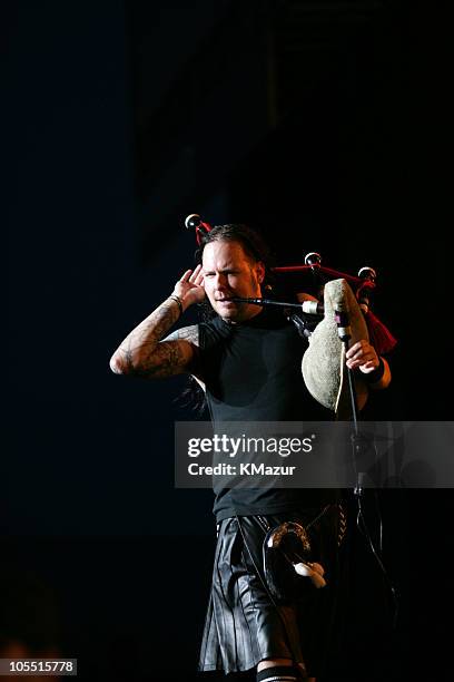 Jonathan Davis of Korn during "Projekt Revolution 2004" - Korn - August 2, 2004 at Jones Beach Theater in Wantagh, New York, United States.