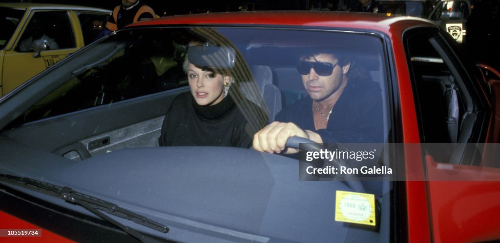 Brigitte Nielsen and Mark Gastineau Sighting in New York City - February 2, 1988