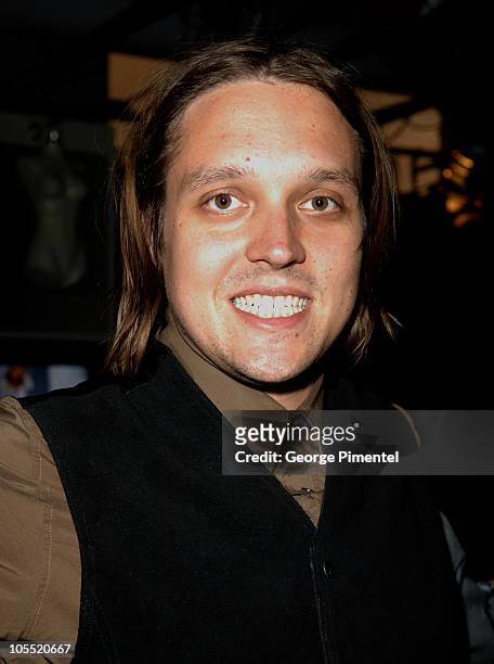 Win Butler of Arcade Fire during 2005 MuchMusic Video Awards - Gift Bag Lounge Day 1 at CHUM CITY TV Building in Toronto, Ontario, Canada.