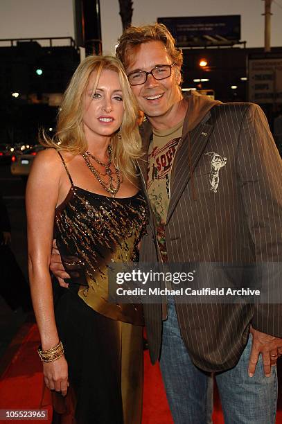 Elly Castle and husband John Schneider during Warner Bros. Pictures' "North Country" Los Angeles Premiere - Red Carpet at Grauman's Chinese Theatre...