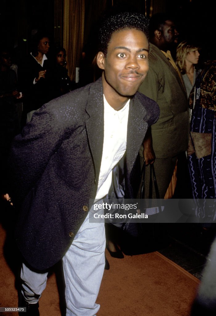 Chris Rock sighted at the Premiere of "Boyz N' The Hood" - July, 8, 1991