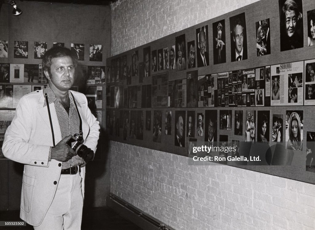 Ron Galella Soho Photo Gallery Exhibition - September 4, 1974