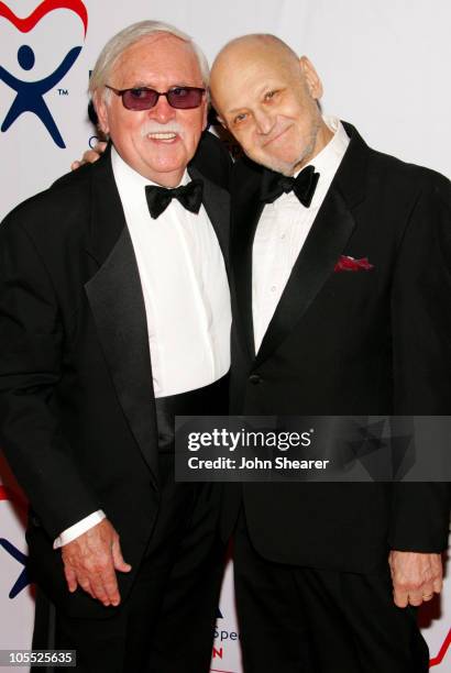 Thomas Meehan and Charles Strouse during "Annie" Opening Night to Benefit CASA of Los Angeles - Arrivals at Pantages Theatre in Hollywood,...