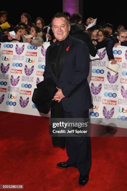 Paul Burrell attends the Pride of Britain Awards 2018 at The Grosvenor House Hotel on October 29, 2018 in London, England.