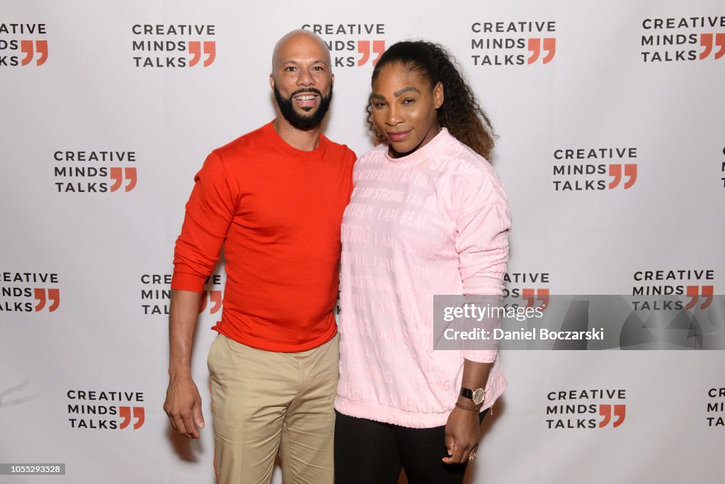 Creative Minds Talks With Common And Serena Williams