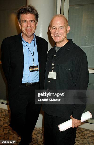 Tom Freston, Chairman and CEO of MTV Networks and Kathy Freston and Bill Roedy, President of MTV Networks International