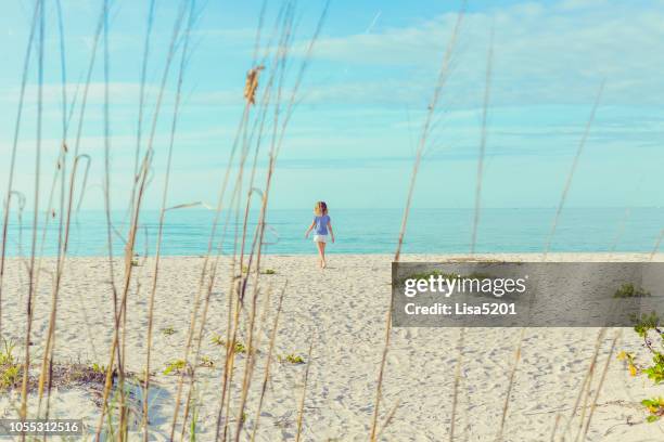 just me on my way to the sea - cayo costa stock pictures, royalty-free photos & images