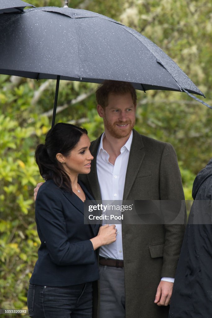 The Duke And Duchess Of Sussex Visit New Zealand - Day 3