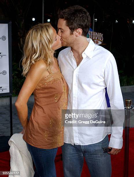 Erin Bartlett and Oliver Hudson during "The Skeleton Key" Los Angeles Premiere - Arrivals at Universal Studios Cinema in Universal City, California,...