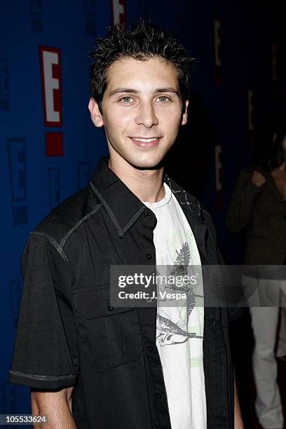 Justin Berfield during E! Entertainment Television's 2005 Summer Splash Event - Red Carpet at Tropicana at The Hollywood Roosevelt Hotel in...