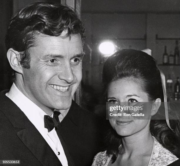 Orson Bean and guest during Opening Party for the Paradise Greek Center in New York City - April 11, 1967 at Paradise Greek Center in New York City,...