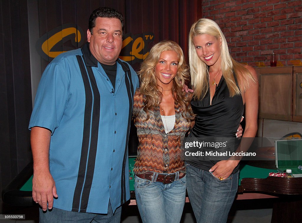 Jessica Canseco Visits Spike TV's "Casino Cinema" - August 16, 2005
