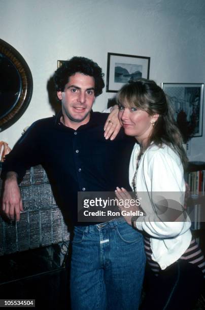 Roger Birnbaum and Teri Garr during Exclusive Photo Shoot at Teri Garr's House at Teri Garr's House in Hollywood Hills, California, United States.