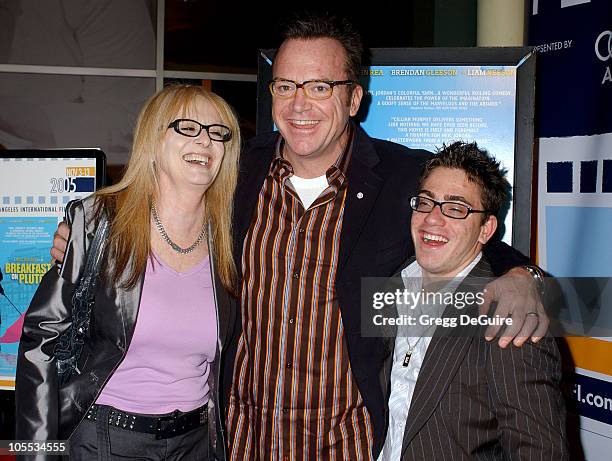 Penelope Spheeris, Tom Arnold and Eric Gores during AFI FEST 2005 presented by Audi: "The Kid & I" Screening - Arrivals at ArcLight Hollywood in...