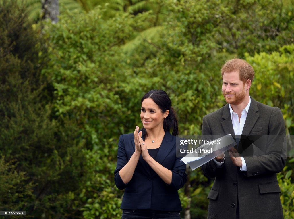The Duke And Duchess Of Sussex Visit New Zealand - Day 3
