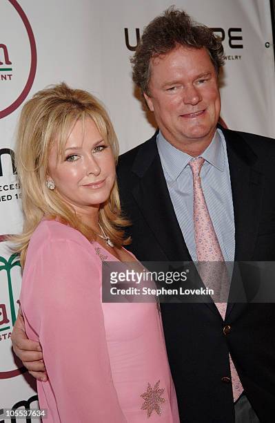 Kathy Hilton and Rick Hilton during "I Want To Be A Hilton" Finale - After Party at The Palm Restaurant in New York City, New York, United States.