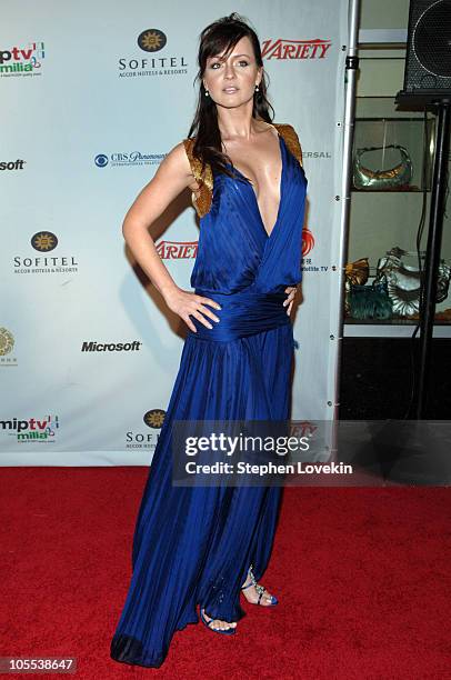 Gabriela Spanic, presenter during 2005 International Emmy Awards Gala - Red Carpet and Pressroom at New York Hilton in New York City, New York,...