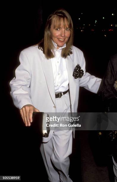Diane Keaton during Opening of A Mom's Life - February 28, 1992 at Tiffany Theater in West Hollywood, California, United States.