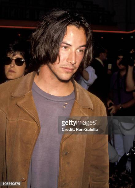 Keanu Reeves during "Bill & Ted's Bogus Journey" Hollywood Premiere at Hollywood Palladium in Hollywood, California, United States.