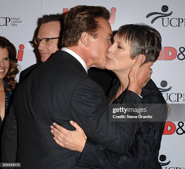 Governor Arnold Schwarzenegger and Jamie Lee Curtis News Photo - Getty  Images