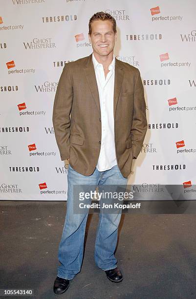 Brian Van Holt during "Ghost Whisperer" and "Threshold" Premiere Screenings at The Hollywood Forever Cementary in Hollywood, California, United...