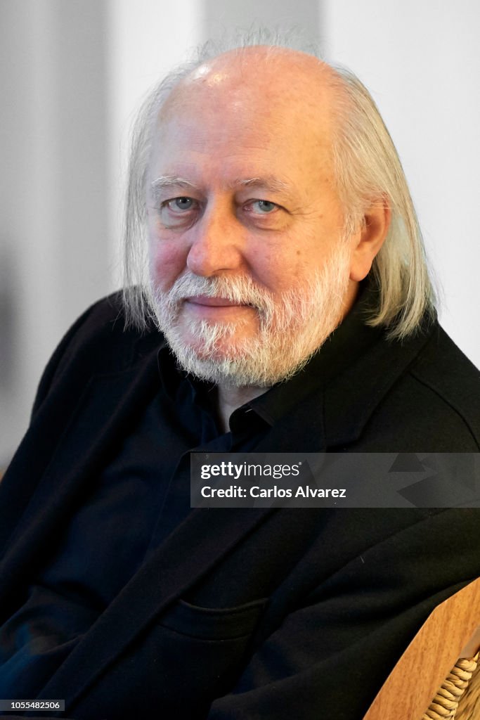 Laszlo Krasznahorkai Press Conference In Madrid