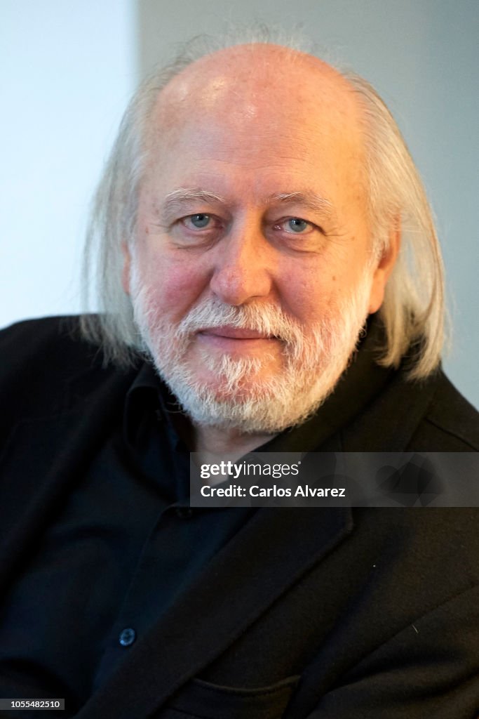 Laszlo Krasznahorkai Press Conference In Madrid