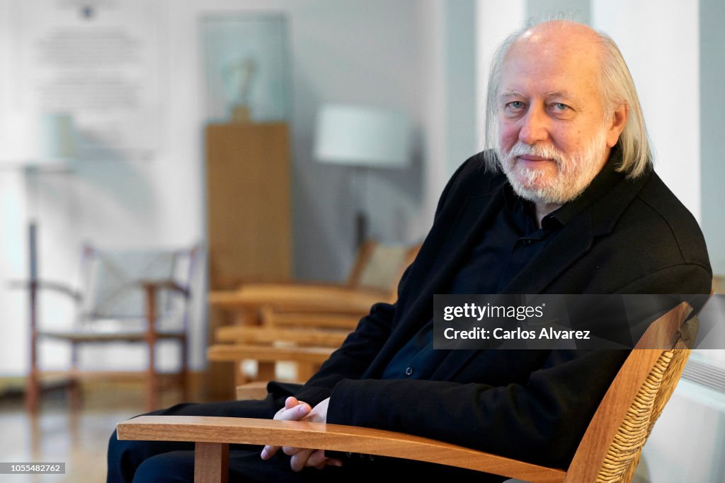 Laszlo Krasznahorkai Press Conference In Madrid