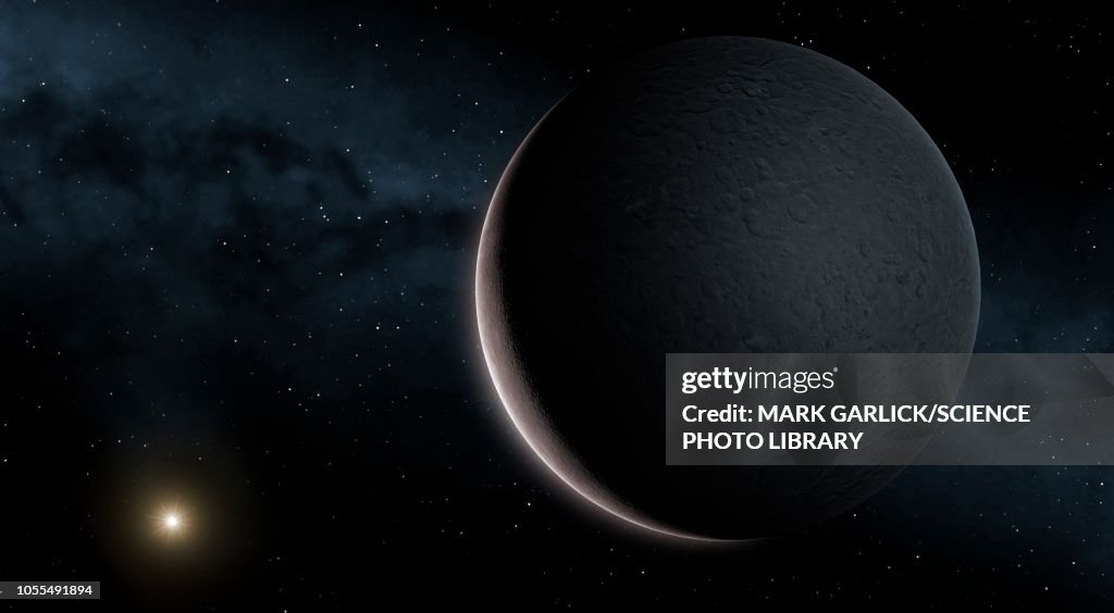 Dwarf planet Ceres, illustration