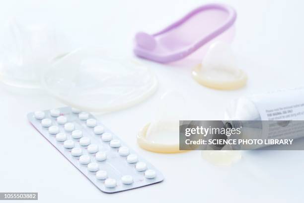 contraception techniques - female condoms stock pictures, royalty-free photos & images