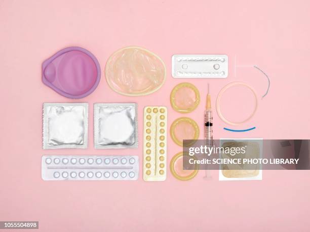 contraception techniques - contraccettivo foto e immagini stock