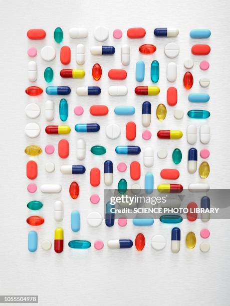 pills and capsules - capsule medicine ストックフォトと画像