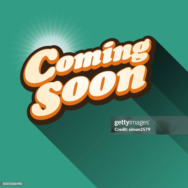 coming soon banner design - coming soon stock illustrations