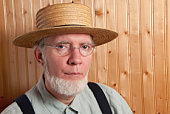 Portrait of an Amish Man