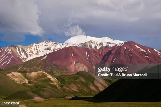 kyrgyzstan, allai valley - osh stock pictures, royalty-free photos & images
